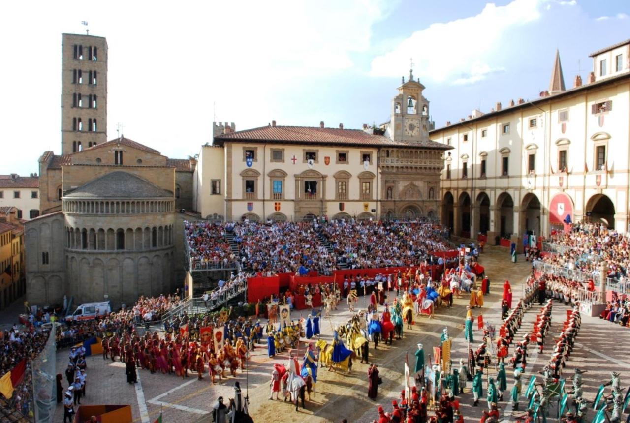 Vila Antico Borgo Frosini Arezzo Exteriér fotografie